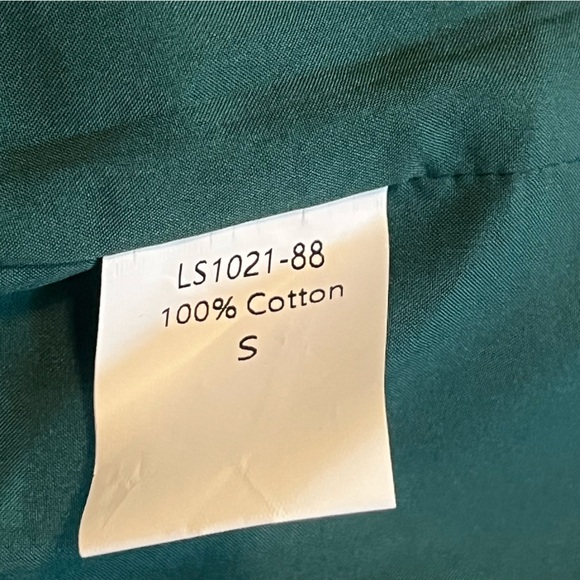 LILLUSORY One Shoulder Mini Dress Wrap Ruched Tie Waist Dark Green Small NWT - Picture 9 of 10